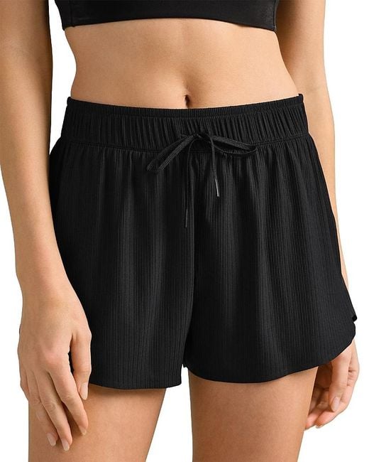 Rhone Black Lightspeed Drawstring Shorts
