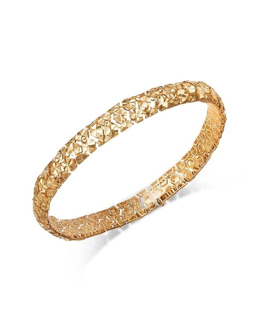 Bloomingdale's Fine Collection Metallic Snake Textured Statement Bracelet