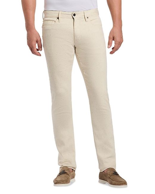 Robert Graham Natural Conrad Straight Fit Jeans for men
