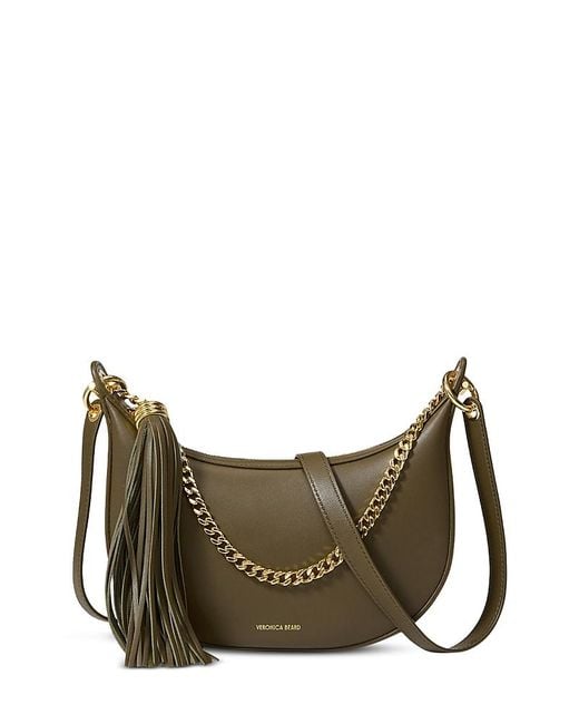 Veronica Beard Brown Small Fortune Bag