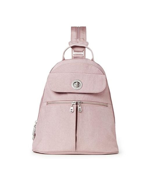 Baggallini Pink Naples Convertible Backpack