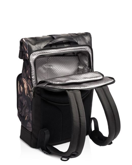 Tumi Alpha Bravo London Roll - Top Backpack in Gray for ...