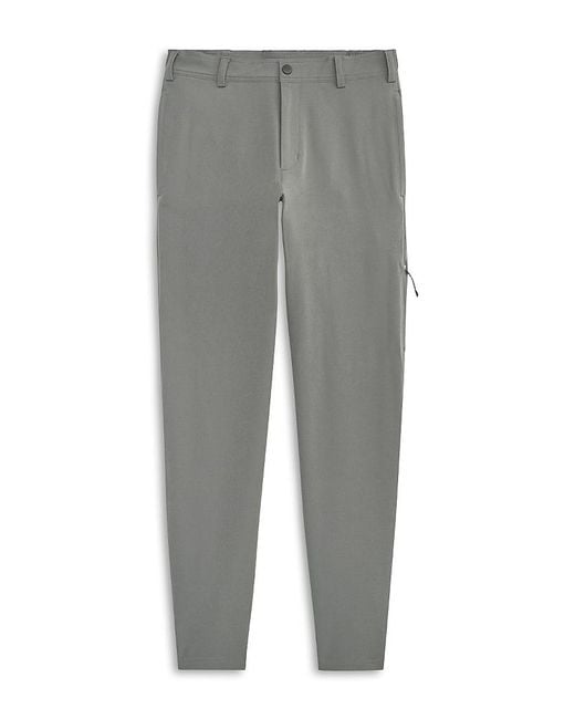 Mack Weldon Gray Radius Flex Jogger Pants for men