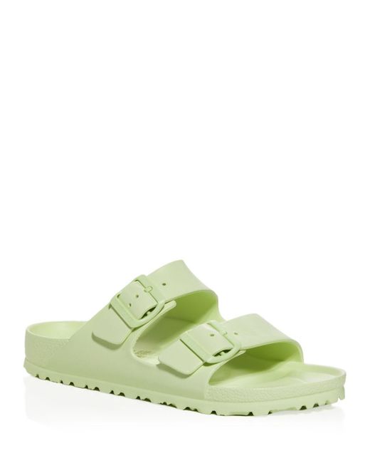 Birkenstock Arizona Waterproof Buckled Slide Sandals in Green Lyst