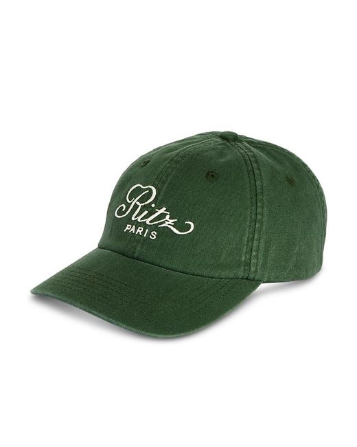 Frame Ritz Ball Cap FRAME Ritz Cotton Hat in Green | Lyst