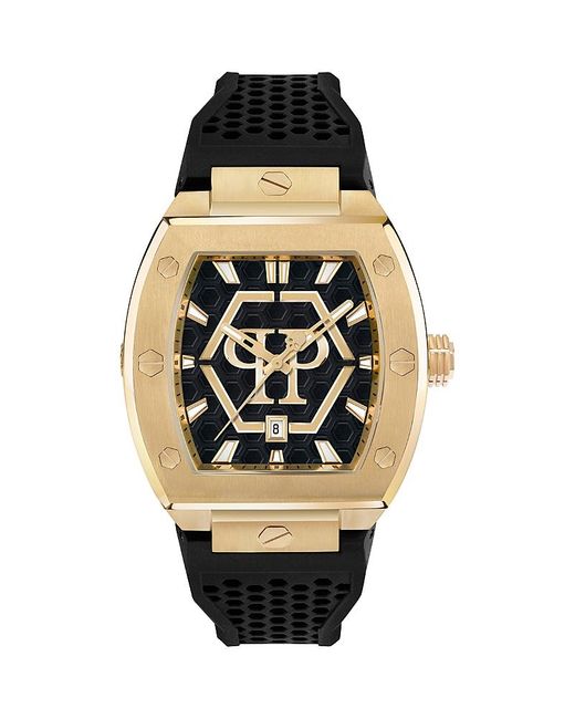 Philipp Plein Metallic The Hexagon Phantom Watch, 44Mm X 56.2Mm for men