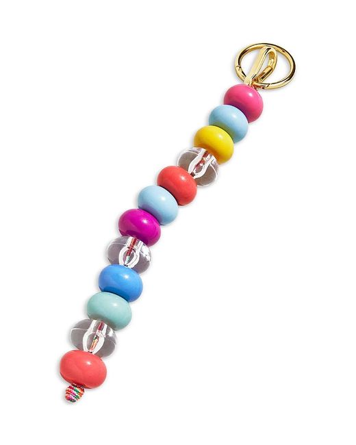 BaubleBar White Beaded Bag Charm