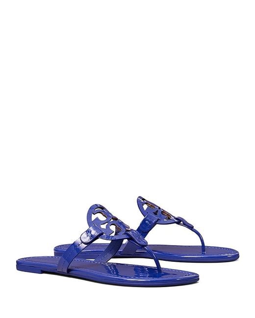 Tory Burch Blue Miller Sandals