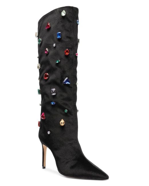 schutz embellished heel