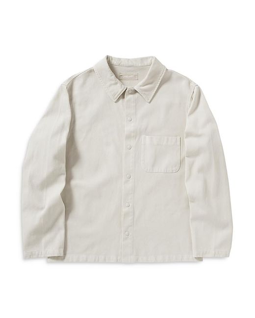 Labo.art White Labo. Art Giacca Nord Button Front Shirt for men