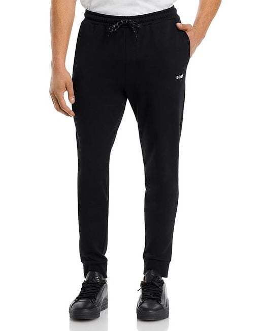 Boss Black Hadikus Drawstring Sweatpants for men