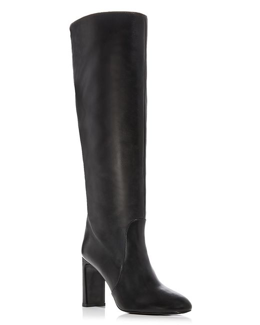 Stuart Weitzman Black Babette Tubo 85 Boots