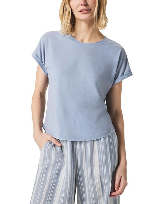 Splendid Blue Skye Cuffed Tee