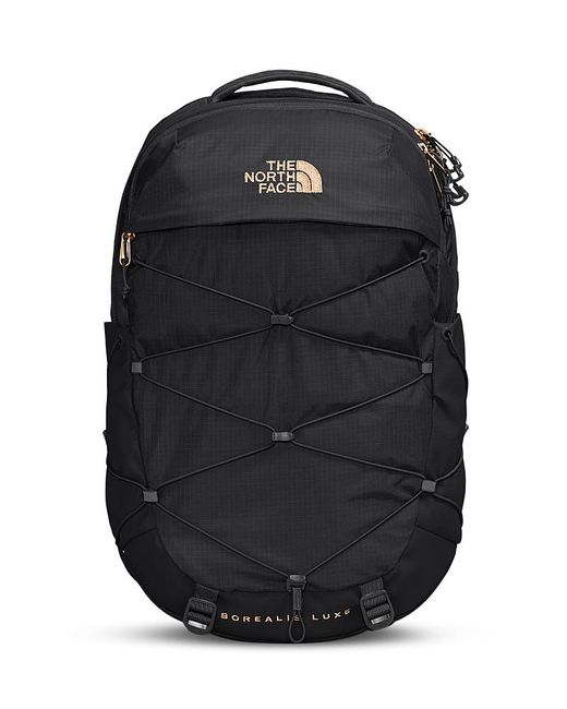 The North Face Black Borealis Water Repellent Luxe Backpack