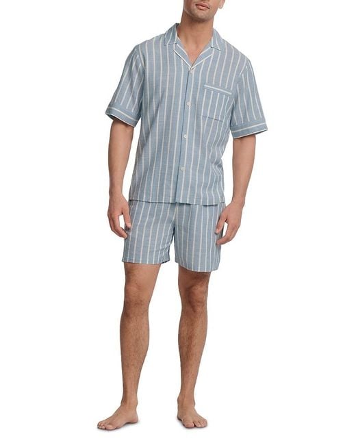 Eberjey Blue Eberjay Pajama Lounge Set for men