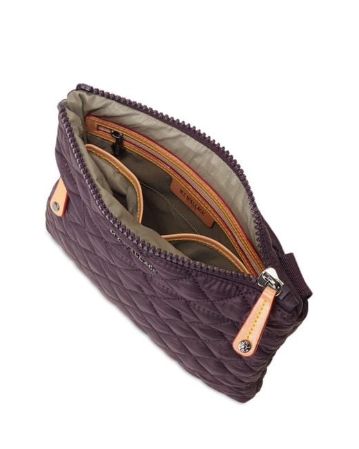 MZ Wallace Metro Flat Crossbody Bag in Purple Lyst