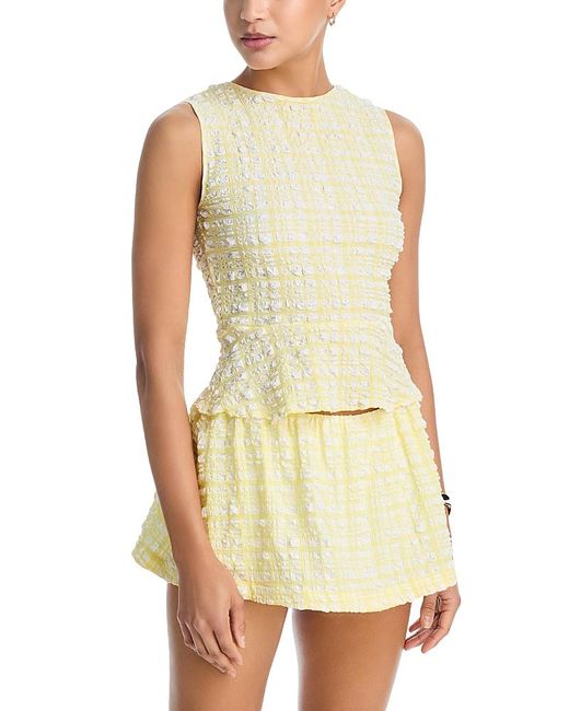 Solid & Striped Yellow The Brinley Top