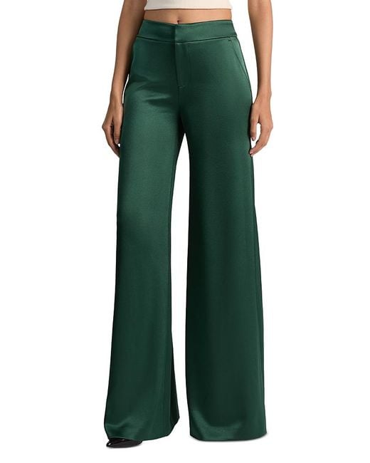 Alice + Olivia Green Pantalone Nessi
