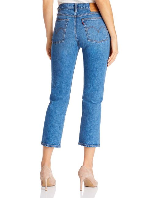 Levi's Denim Wedgie Straight Jeans In Jive Sound in Blue - Lyst