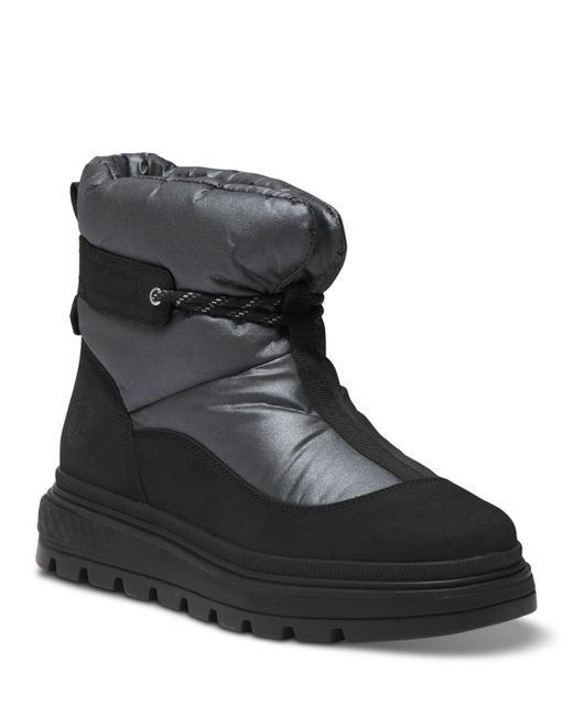 Timberland Ray City Puffer Cold Weather Boots in Black Lyst