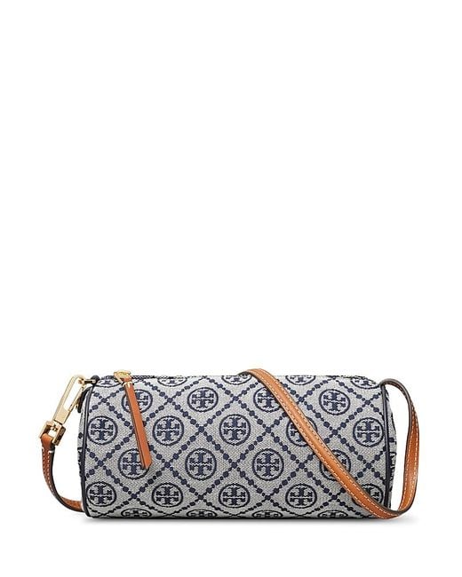 Tory Burch Multicolor T Monogram Cylinder Bag