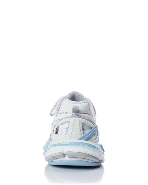 Balenciaga Synthetic Track 2 Low Top Sneakers in White/Light Blue (Blue) -  Save 7% | Lyst