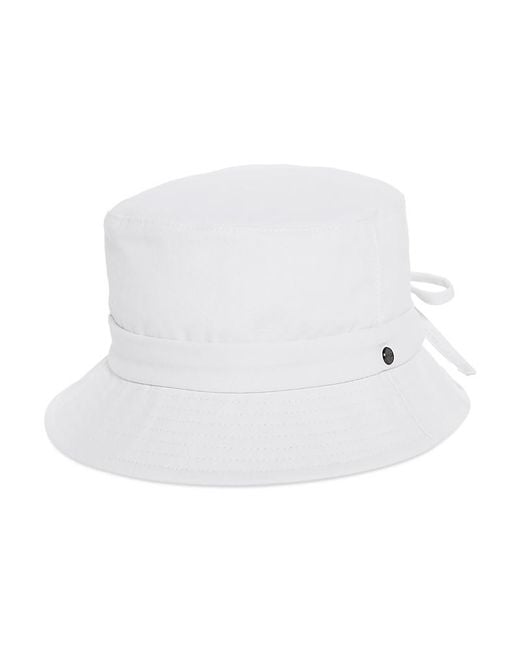 Vince White Bow Bucket Hat