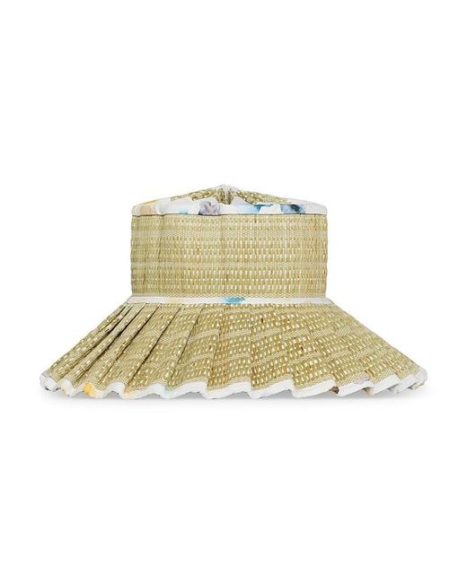 Lorna Murray Multicolor Capri Straw Hat