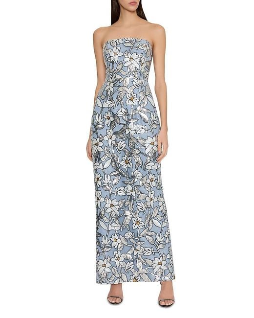 Blue Magnolia Dress