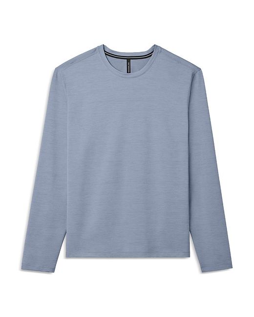 TEN THOUSAND Blue Interval Long Sleeve Tee for men