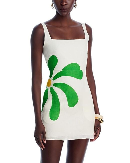 olive green christmas dress Parker main image 1