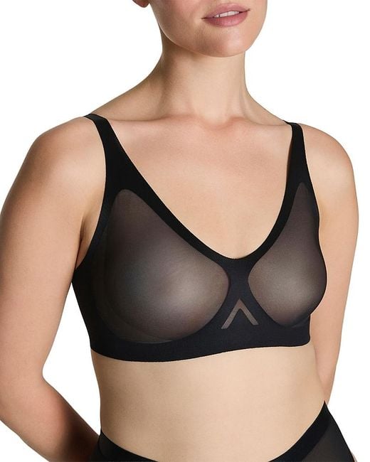 Spanx Black Plunge Bralette