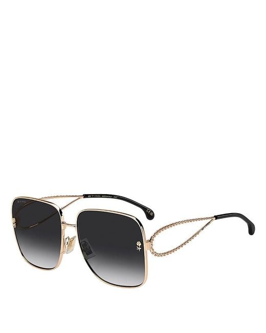 Etro Yellow Square Sunglasses, 61Mm