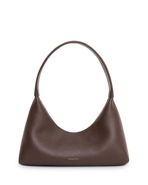 Mansur Gavriel Brown Candy Baguette Bag