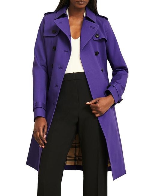 Hobbs Skylar Trench Coat in Blue Lyst UK