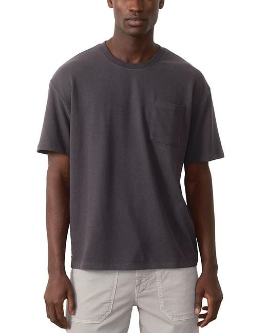 Marine Layer Gray Relaxed Boxy Tee for men