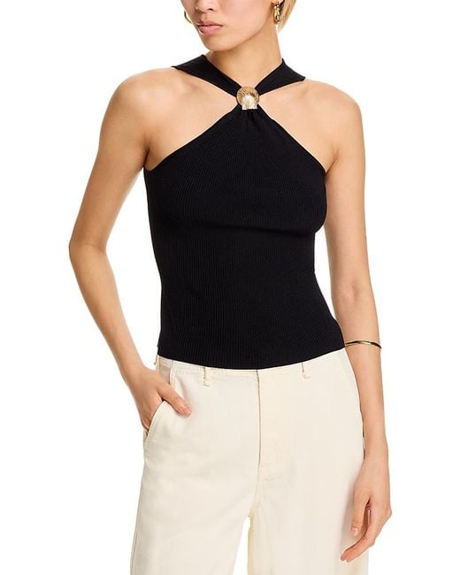 Rails Black Senna Knit Top