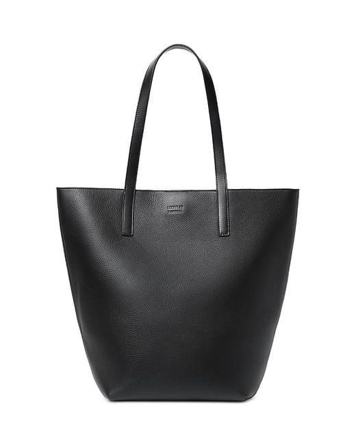 Loeffler Randall Black Walker Large Leather Tote