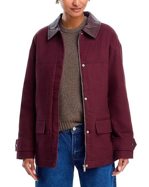 4th & Reckless Red Sutton Shacket