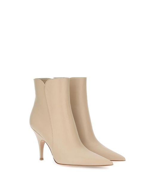 Gianvito Rossi Natural Sofia Bootie