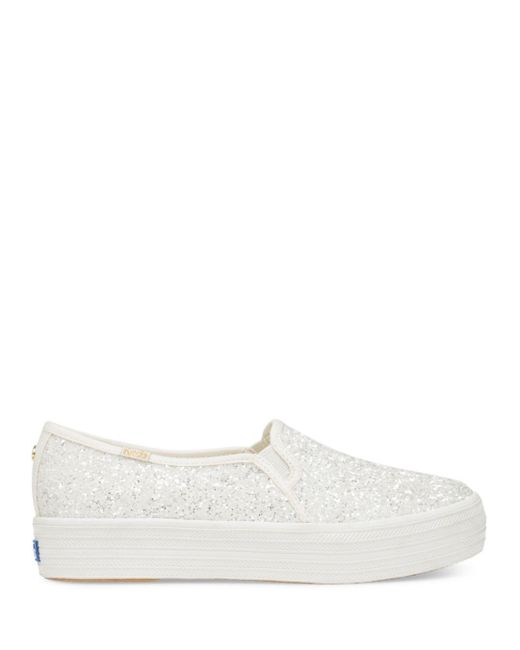 keds triple decker glitter