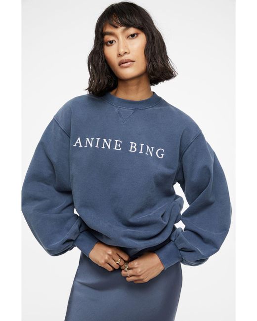 Anine Bing Esme Sweatshirt On Designer Wardrobe | idusem.idu.edu.tr