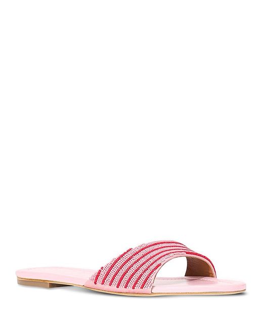 Staud Pink Gracie Sandals