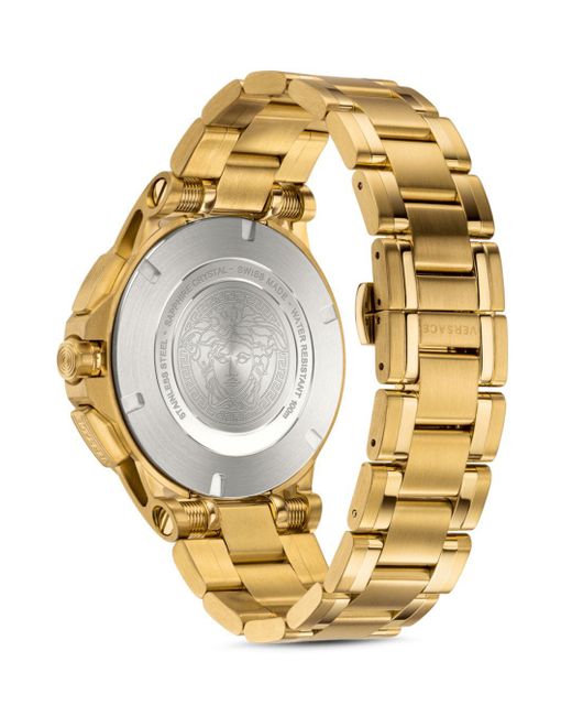 versace gold sport tech watch