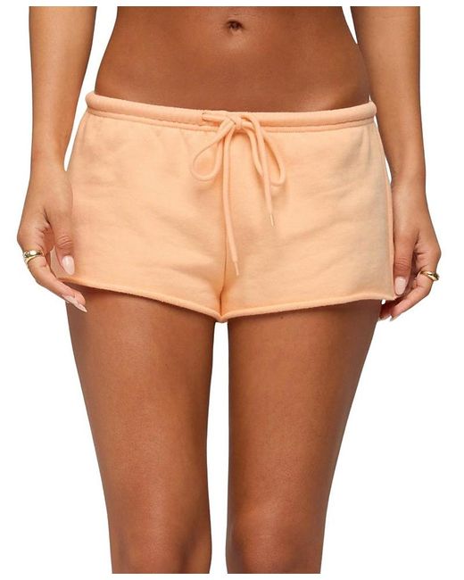 Edikted Natural Cataleya Micro Shorts