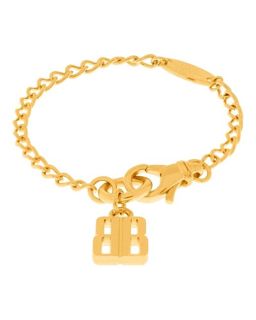 Balenciaga Metallic Nano Thin Bracelet