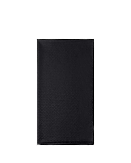 Prada Black Wool And Silk Scarf for men