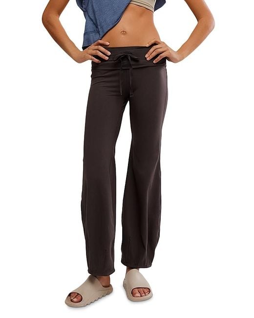 Free People Blue Quick Step Pants