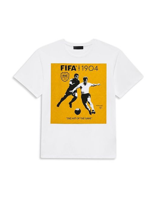 FIFA 1904 White Feint Graphic Tee