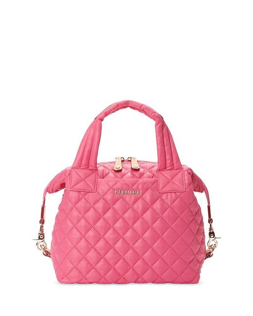 MZ Wallace Pink Small Sutton Deluxe